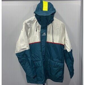 EUC Vintage Pro Rainer Sailing Jacket Waterproof Marine Hooded PVC Gorpcore Tech